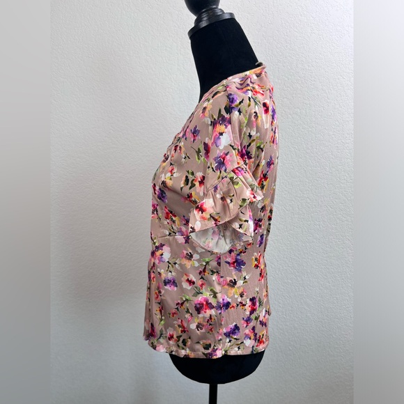 Dolan West Coast Floral Ruffle Size XS - Picture 3 of 9